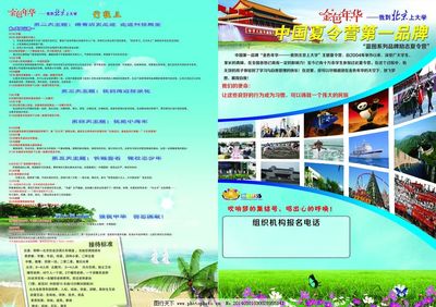 如何设计吸引眼球的旅行社单页图片